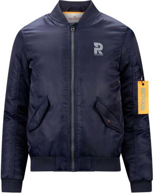 Retour Denim bomberjack zomer Baldo donkerblauw