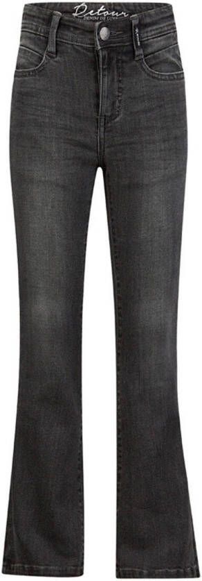 Retour Jeans high waist flared jeans MIDAR medium grey denim Grijs Meisjes Stretchdenim 116