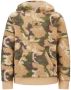 Retour Jeans hoodie Shane met camouflageprint licht camel groen Sweater Bruin Jongens Teddy Capuchon 122 128 - Thumbnail 2