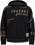 Retour Jeans Retour X Touzani hoodie Hop met all over print zwart Sweater Jongens Sweat (duurzaam) Capuchon 122 128 - Thumbnail 2