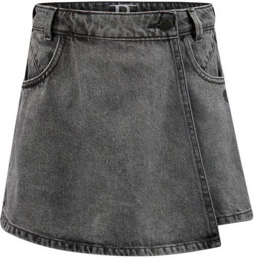 Retour Jeans skort Zefanya medium grey denim Rok Grijs Effen 146 152