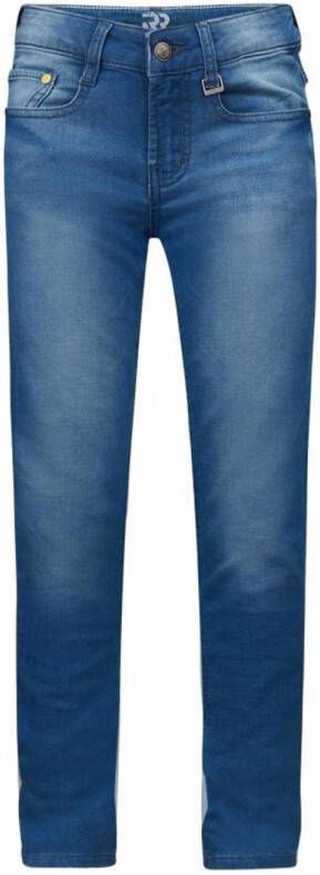 Retour Jeans slim fit jeans Luigi medium blue denim Blauw Jongens Stretchdenim 104