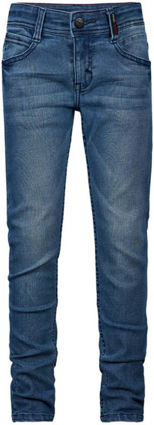 Retour Jeans tapered fit jeans Wyatt light blue denim Blauw Jongens Stretchdenim 116