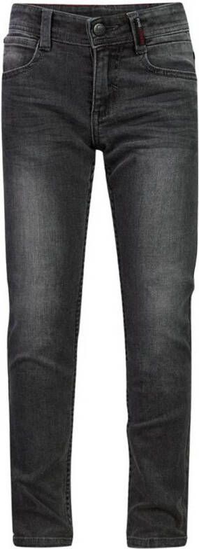 Retour Jeans tapered fit jeans Wyatt medium grey denim Grijs Jongens Stretchdenim 104