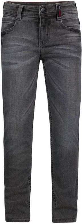 Retour Denim tapered fit jeans Wyatt medium grey denim Grijs Jongens Stretchdenim 164