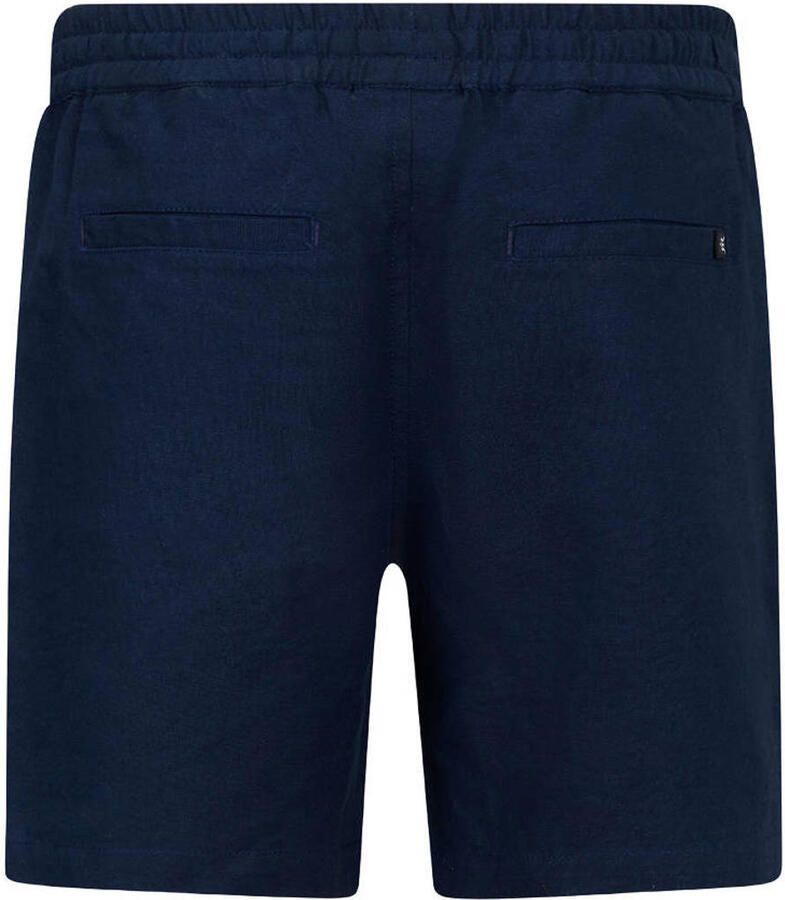 Retour Jeans bermuda shorts met linnen donkerblauw - Foto 3