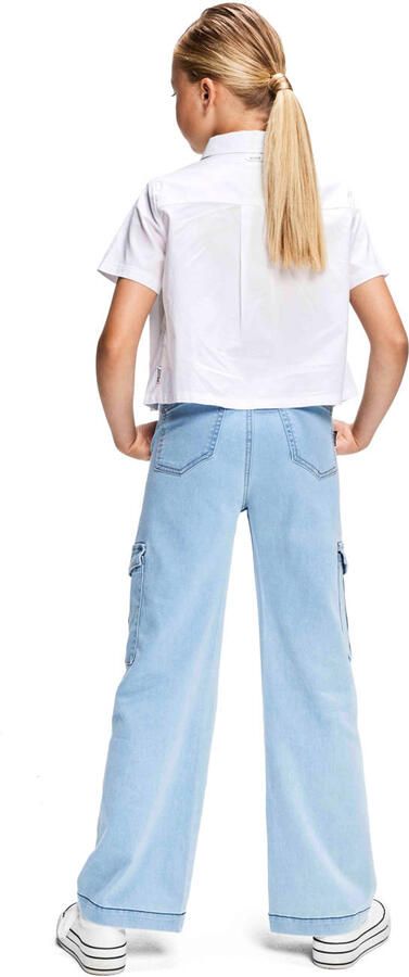 Retour Jeans blouse Fee wit Meisjes Katoen Klassieke kraag Effen 170 176 - Foto 2