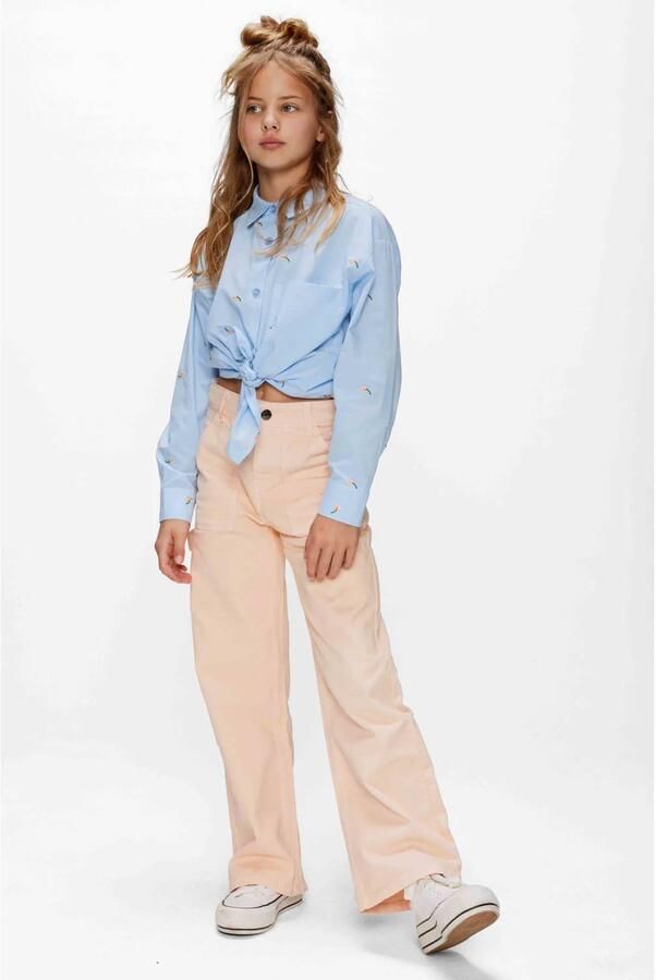 RETOUR Meisjes Blouses Patty Lichtblauw - Foto 4