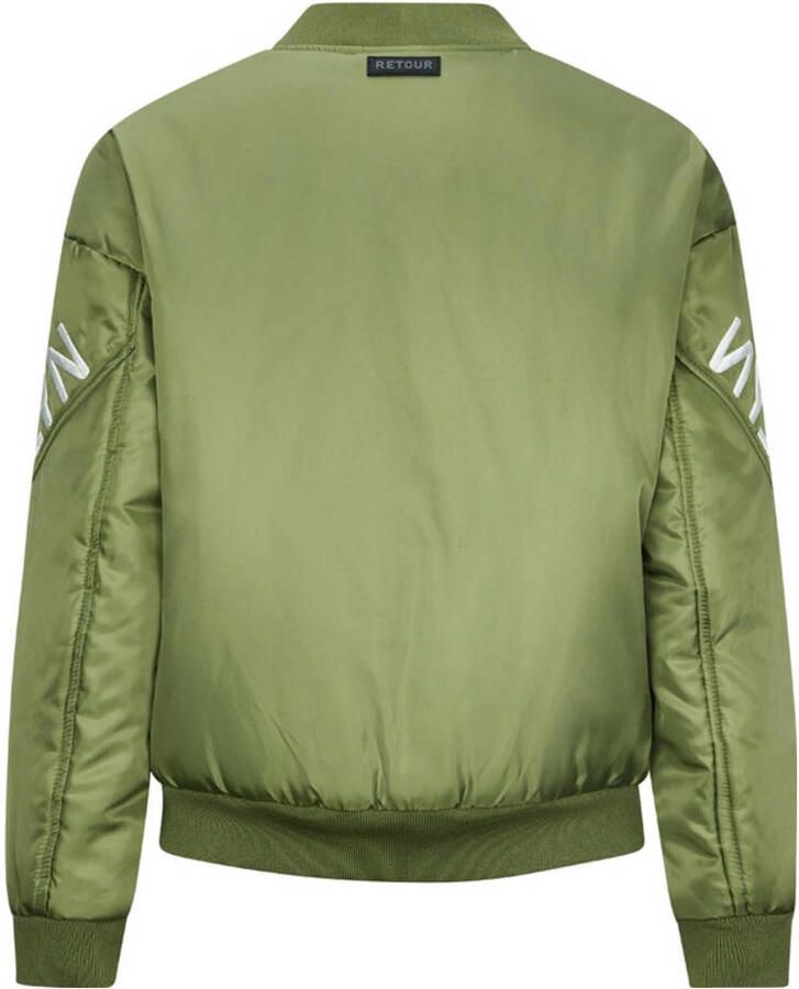 Retour Jeans bomberjack groen + muts - Foto 2