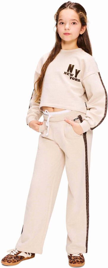 Retour Jeans wide leg joggingbroek zand - Foto 3