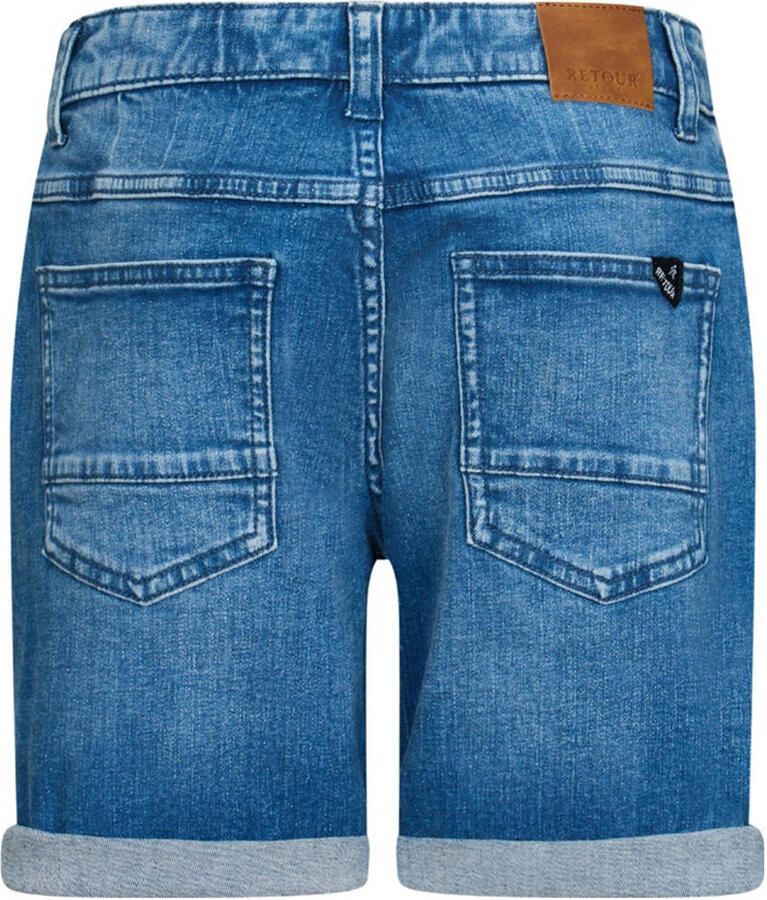 Retour Jeans denim relaxed short dark blue denim - Foto 2