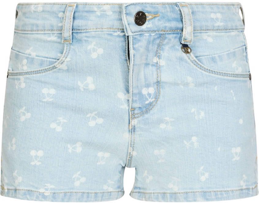 Retour Jeans denim short light blue denim