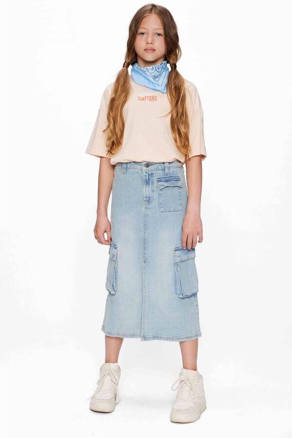 Retour Jeans T-shirt zalm