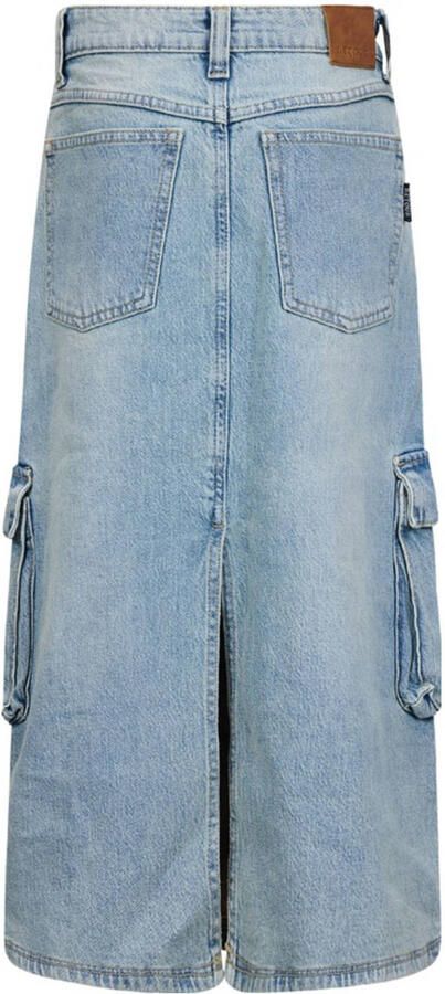 Retour Jeans denim spijkerrok light blue denim - Foto 6