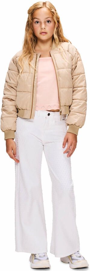Retour Jeans gewatteerde jas zand