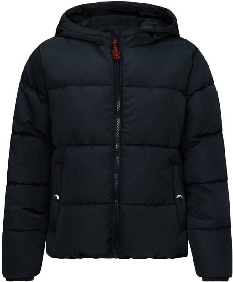 Retour Jeans gewatteerde jas zwart + muts - Foto 2