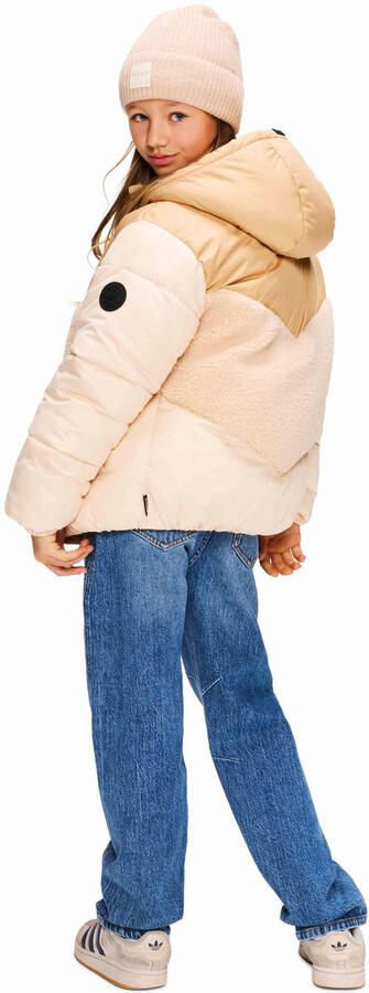 Retour Jeans gewatteerde teddy winterjas beige - Foto 3