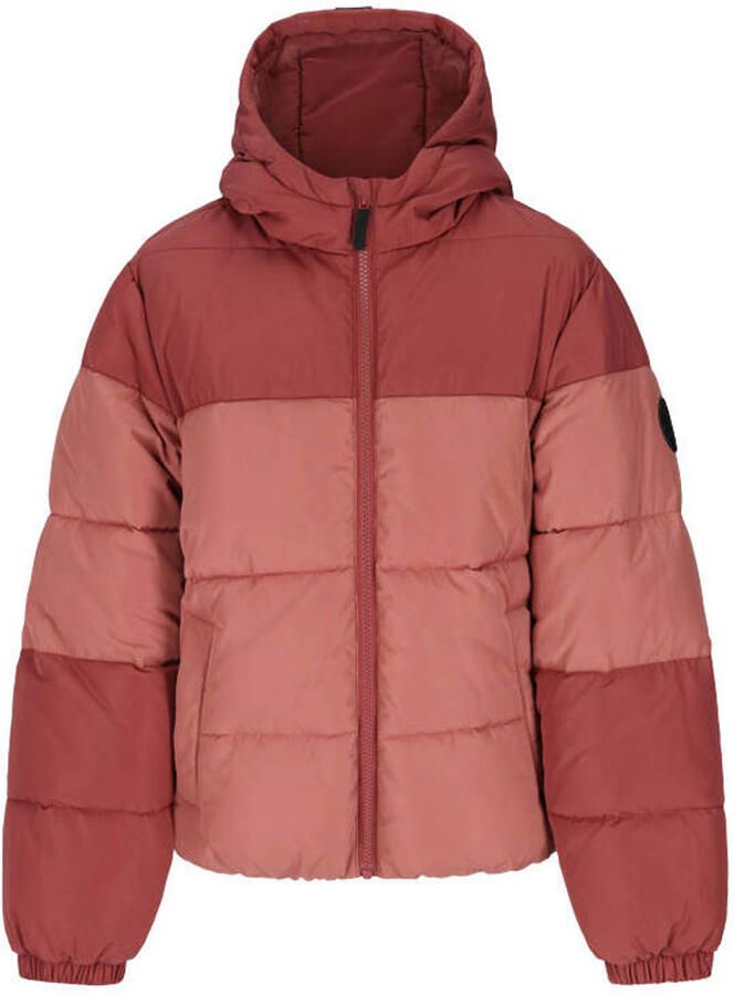 Retour Jeans gewatteerde winterjas rood