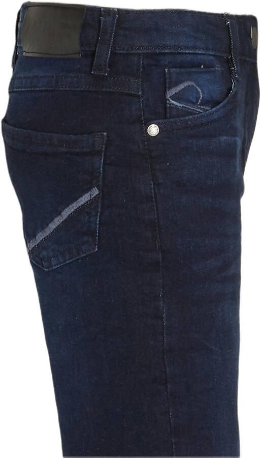 Retour Jeans high waist wide leg jeans Missour raw blue denim Blauw Meisjes Stretchdenim 104 - Foto 2