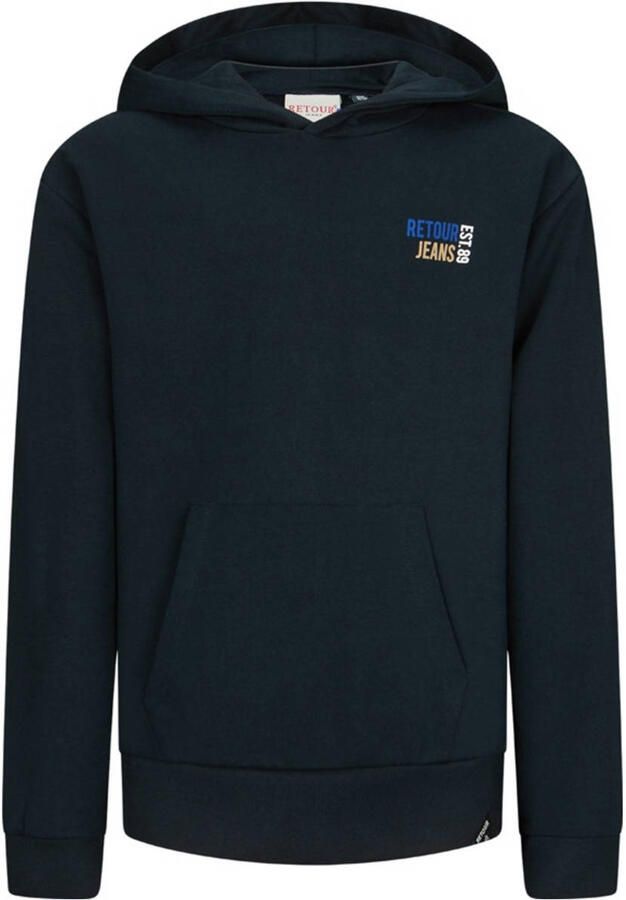 Retour Jeans hoodie donkerblauw