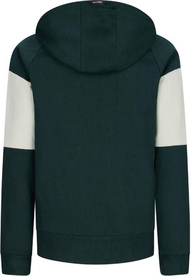 Retour Jeans hoodie donkergroen