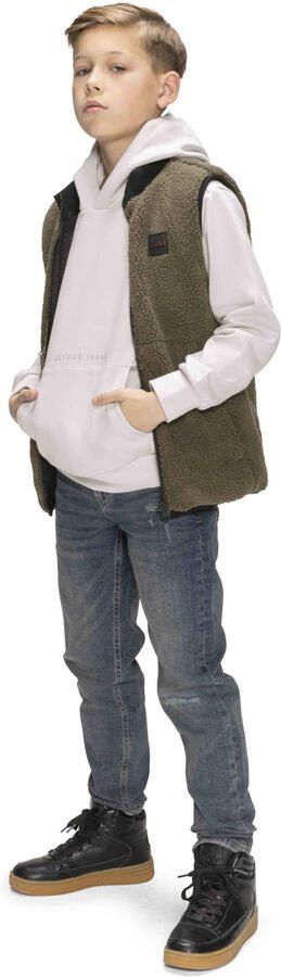 Retour Jeans hoodie lichtgrijs Sweater Effen - Foto 2