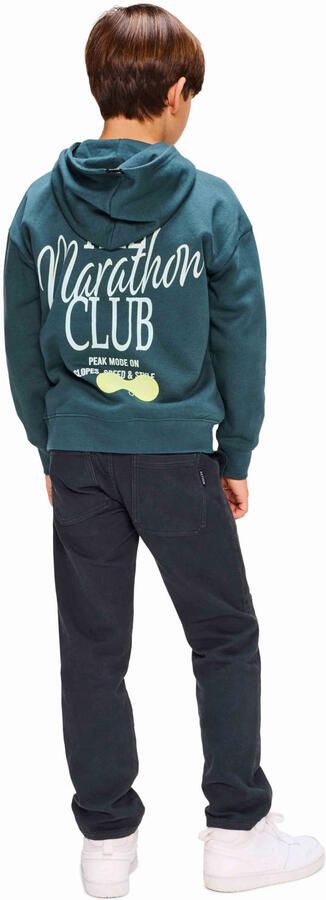 Retour Jeans hoodie met backprint donkergroen - Foto 2