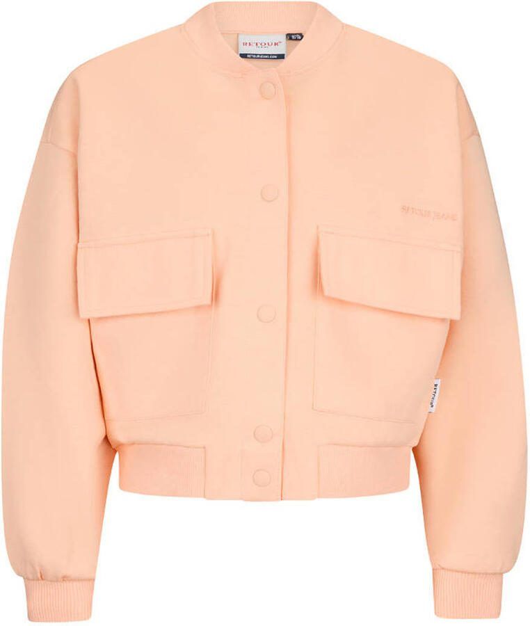 Retour Jeans jasje lichtoranje