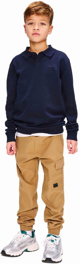 Retour Jeans junior gebreide trui donkerblauw
