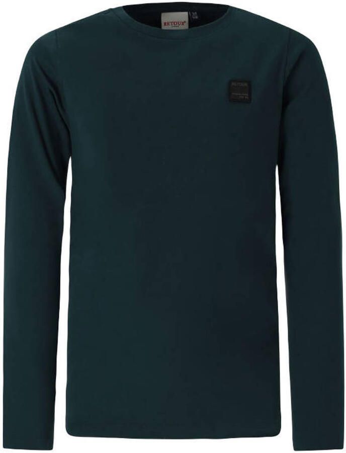 Retour Jeans longsleeve donkergroen