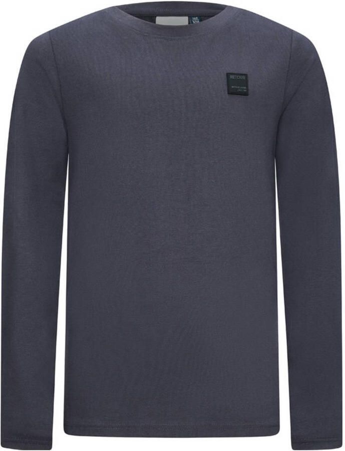 RETOUR Jongens Polo's & T-shirts Marvin Donkergrijs - Foto 3