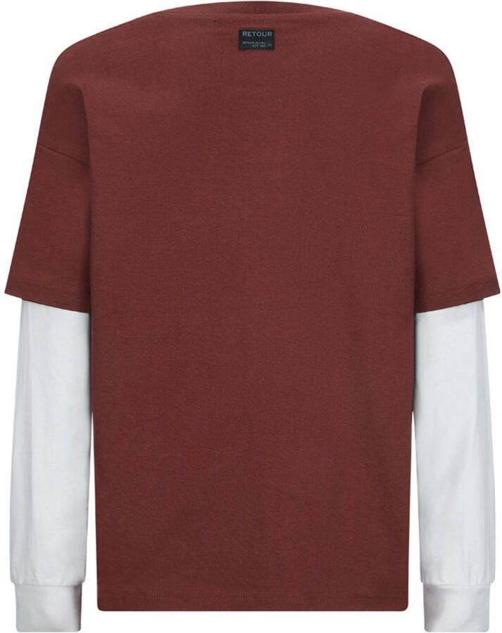 RETOUR Jongens Polo's & T-shirts Guido Bordeaux - Foto 4