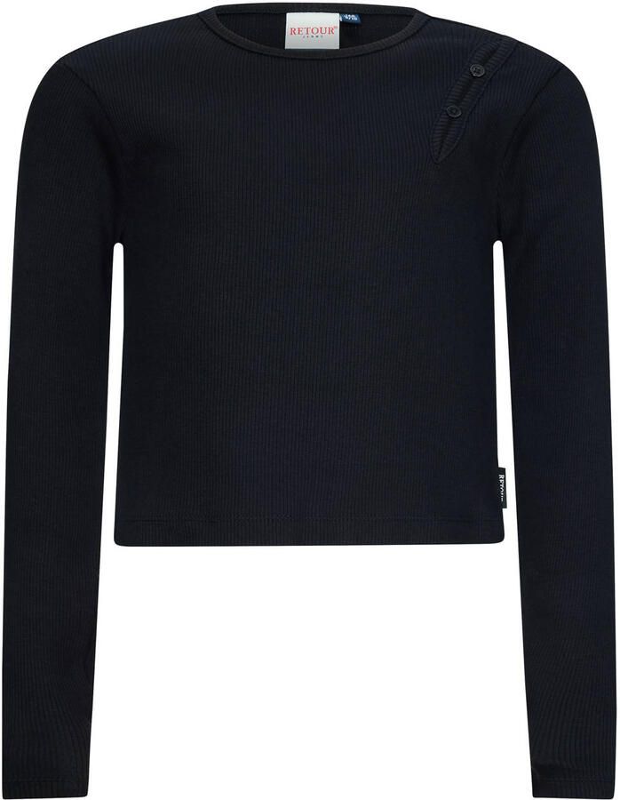 RETOUR Meisjes Tops & T-shirts Rosella Zwart - Foto 3