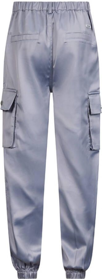 Retour Jeans loose cargo broek zilver - Foto 5