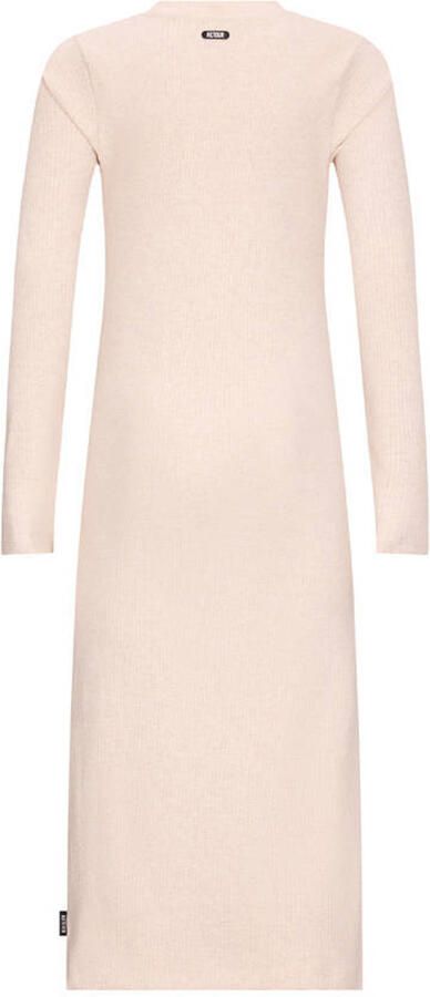 Retour Jeans maxi jurk rib gebreid beige - Foto 2