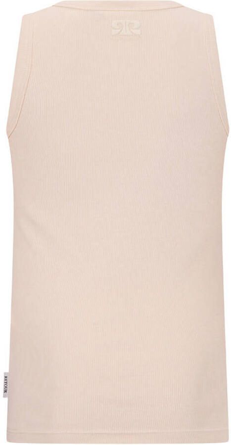 Retour Jeans mouwloze top lichtbruin - Foto 2