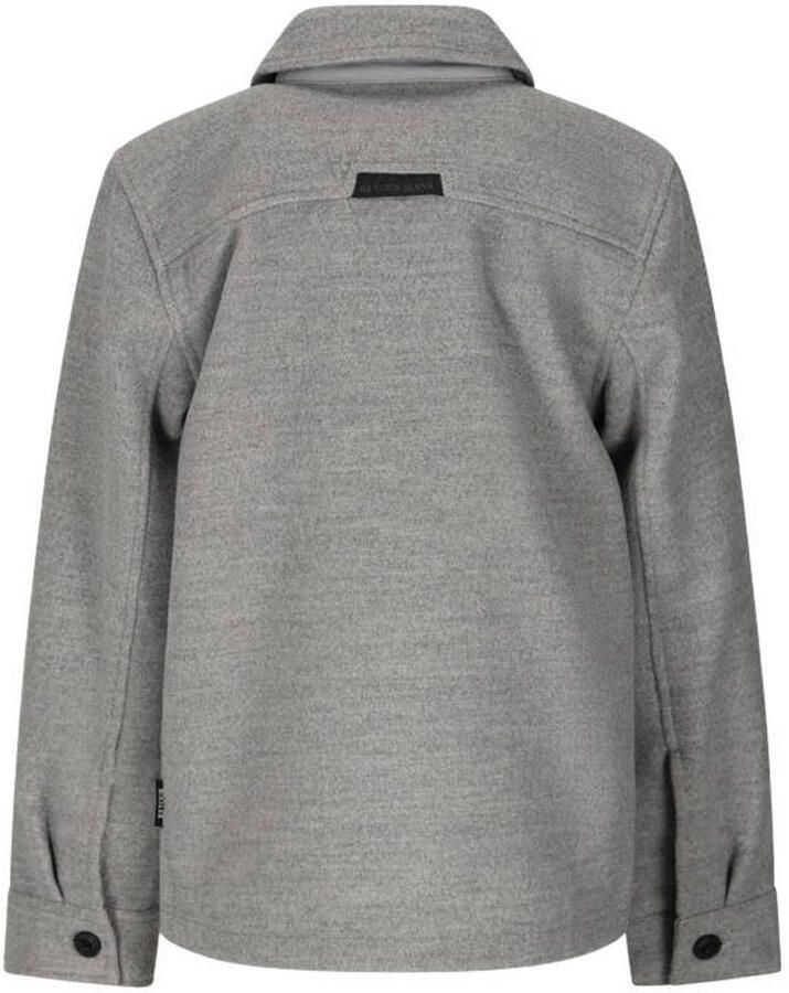 Retour Jeans overshirt grijs Overhemd Jongens Polyester Klassieke kraag - Foto 2