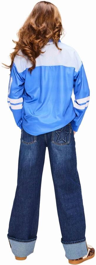 Retour Jeans oversized longsleeve met print blauw lichtblauw - Foto 2