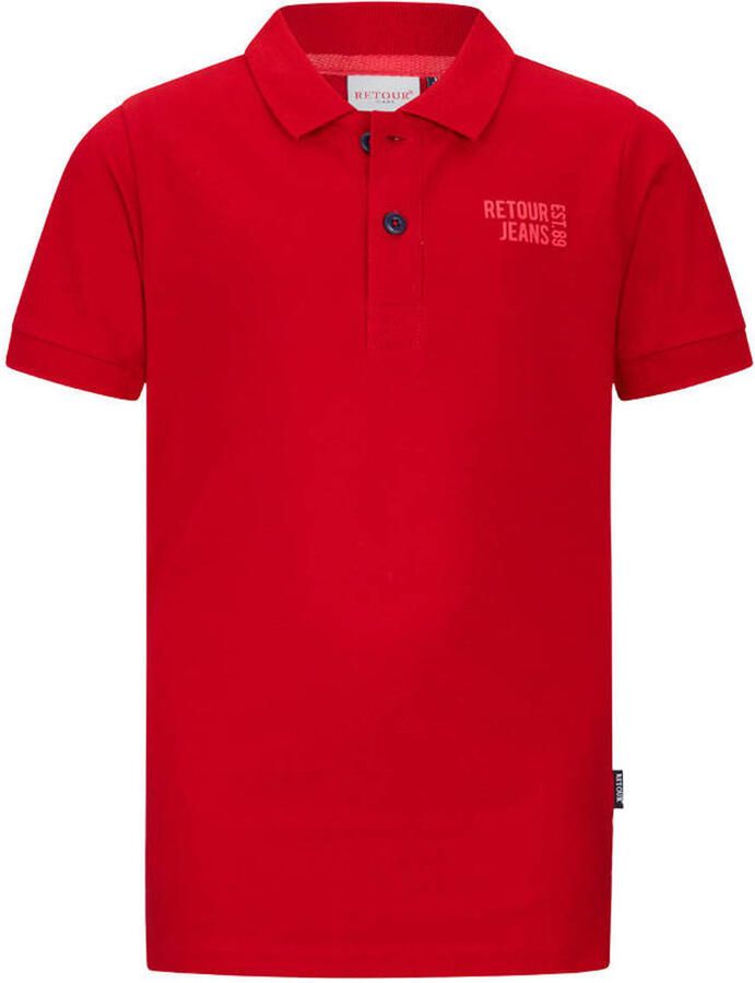 Retour Jeans polo rood