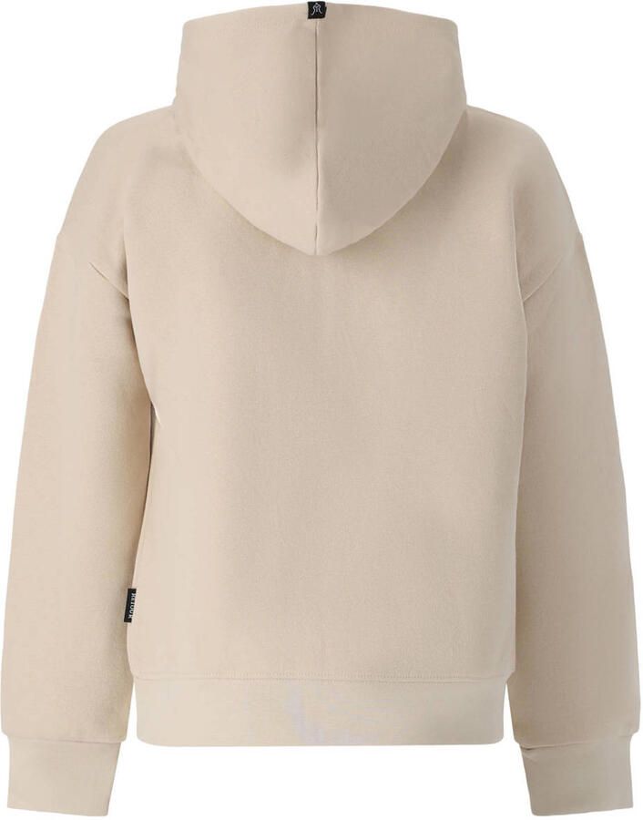 Retour Jeans rechtvallend sweatvest met logo beige - Foto 2
