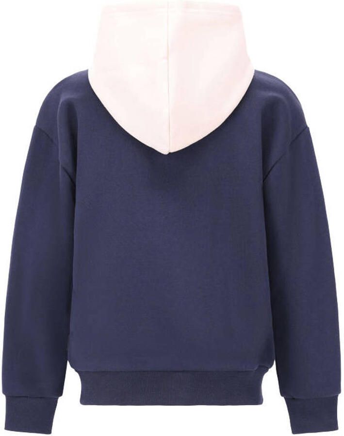 Retour Jeans rechtvallende hoodie met print donkerblauw - Foto 2