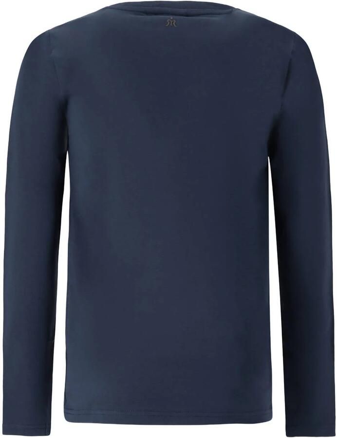 Retour Jeans rechtvallende longsleeve donkerblauw