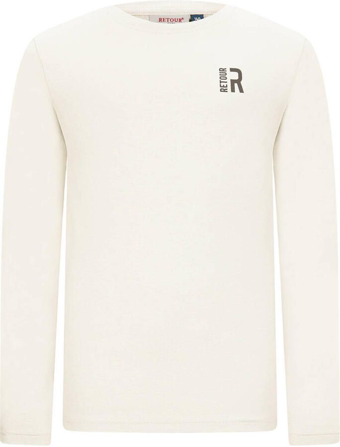Retour Jeans rechtvallende longsleeve wit