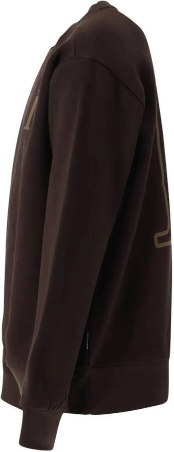 Retour Jeans rechtvallende sweater met backprint chocoladebruin - Foto 2