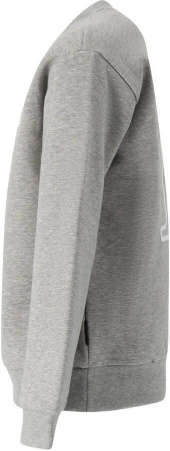 Retour Jeans rechtvallende sweater met backprint grijs