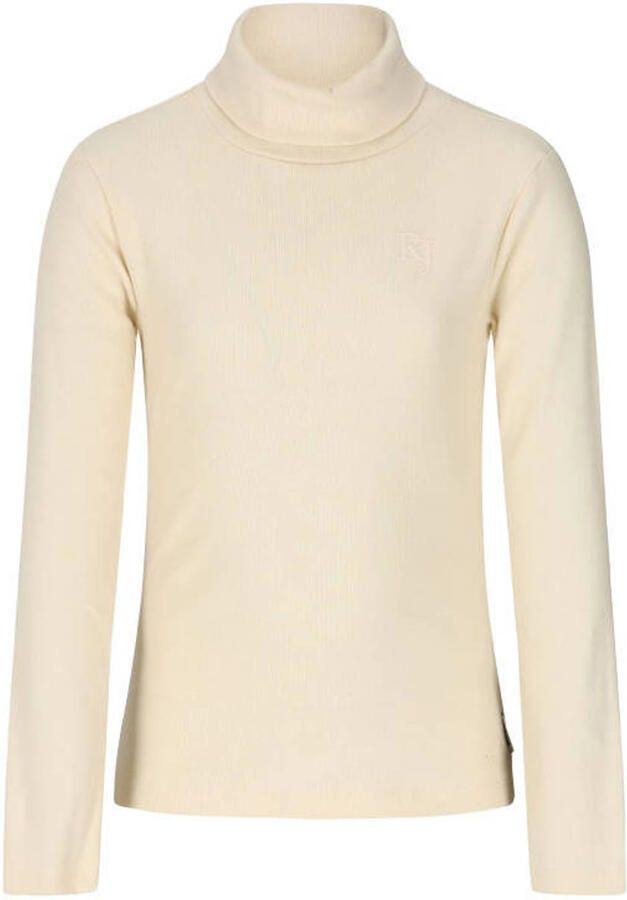 Retour Jeans rechtvallende top met col beige - Foto 3