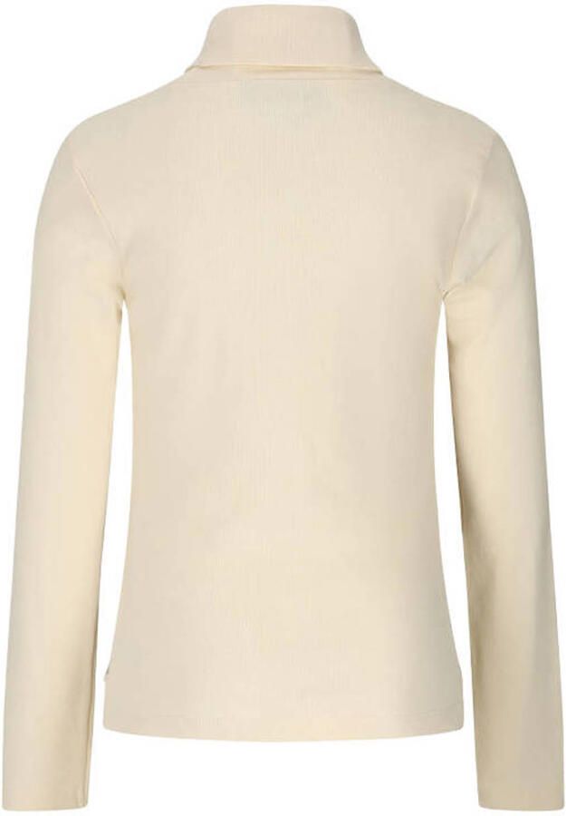 Retour Jeans rechtvallende top met col beige - Foto 4