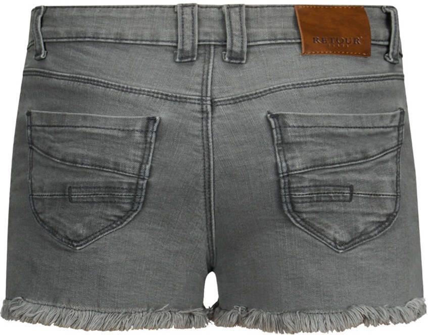 Retour Jeans regular denim short grey denim - Foto 2