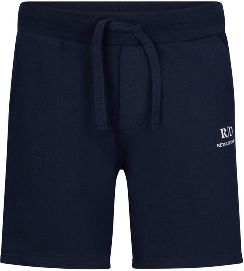 Retour Jeans regular sweatshort donkerblauw - Foto 1
