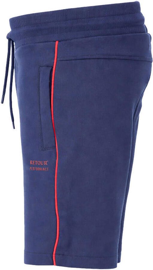 Retour Jeans regular waist casual short donkerblauw - Foto 2